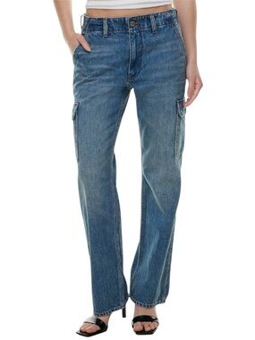 Aritzia Denim Forum The '90s Edie Lo-Rise
Cargo Jean 5 Yrs Kiss N Tell Bleu 23